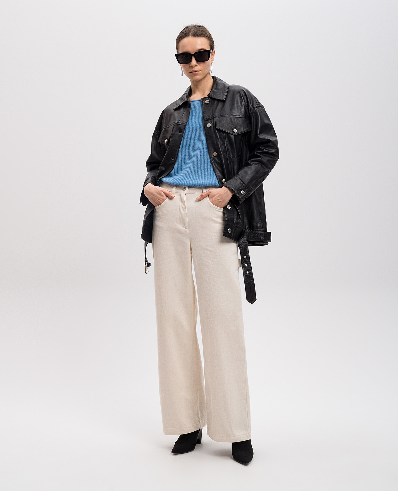 Image 2 Max & Co Beige PARURE jeans with logo PARURE