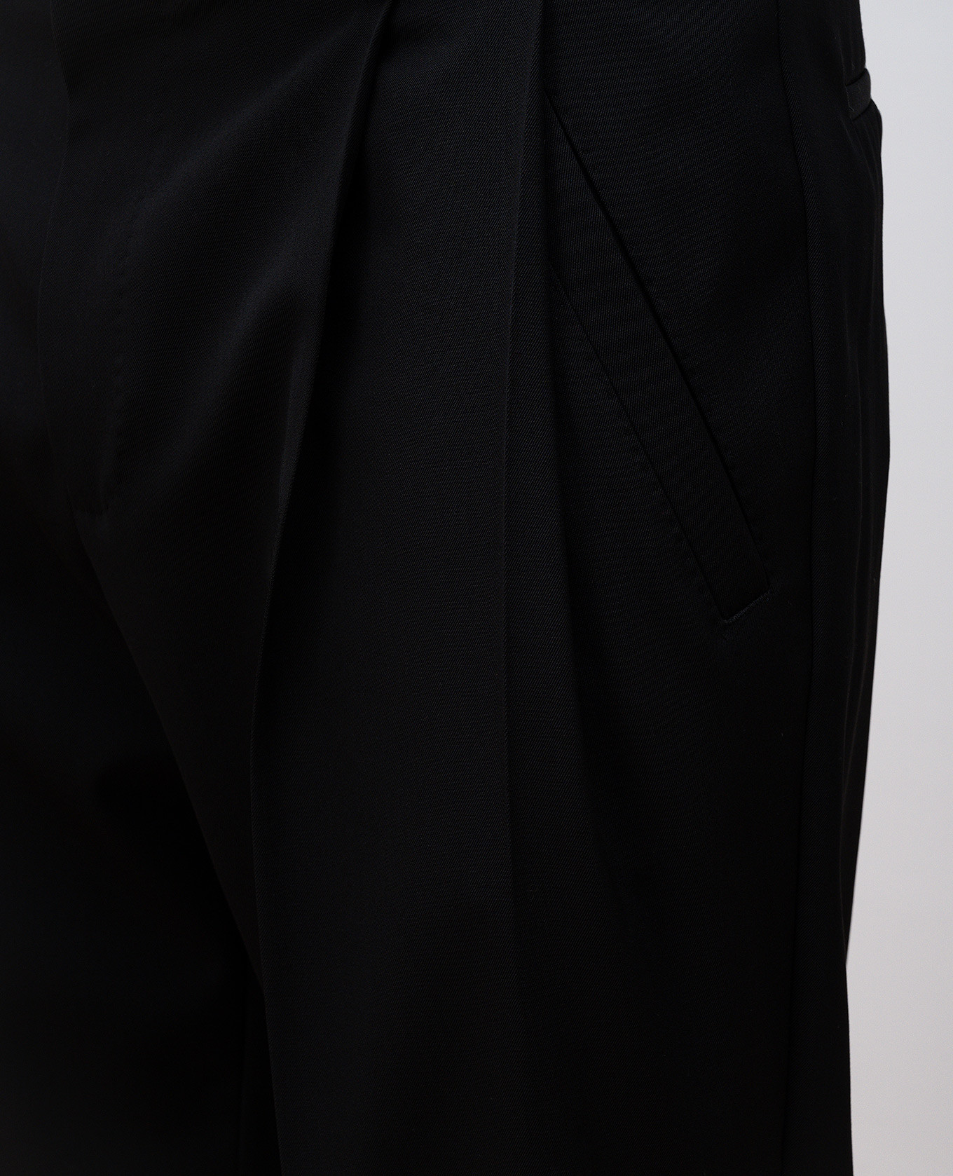 Image 5 Dolce&Gabbana Black wool pants GP0N2TFU21E