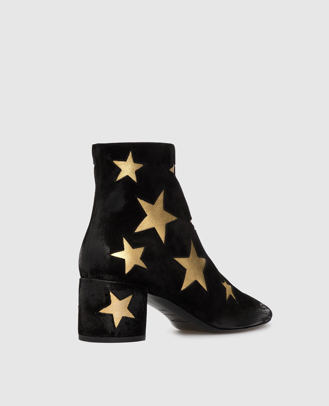 Image 4 Saint Laurent &quot;Lou&quot; black suede ankle boots 578901