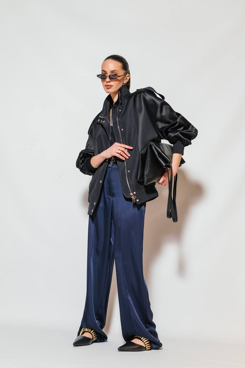 Image 6 Khaite Black Farris jacket 6124170
