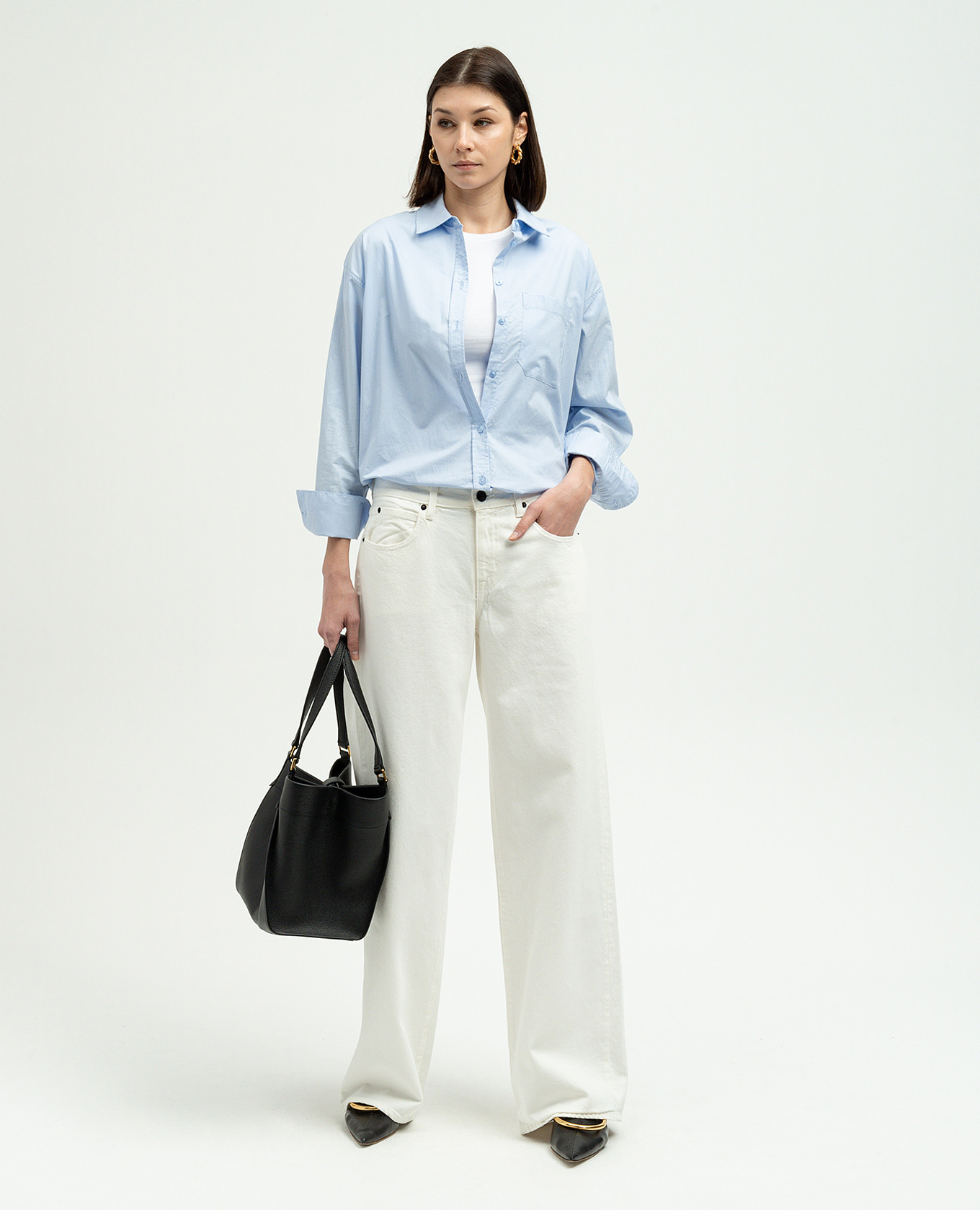 Image 2 SLVRLAKE Mica white jeans MICJ407PWHTE