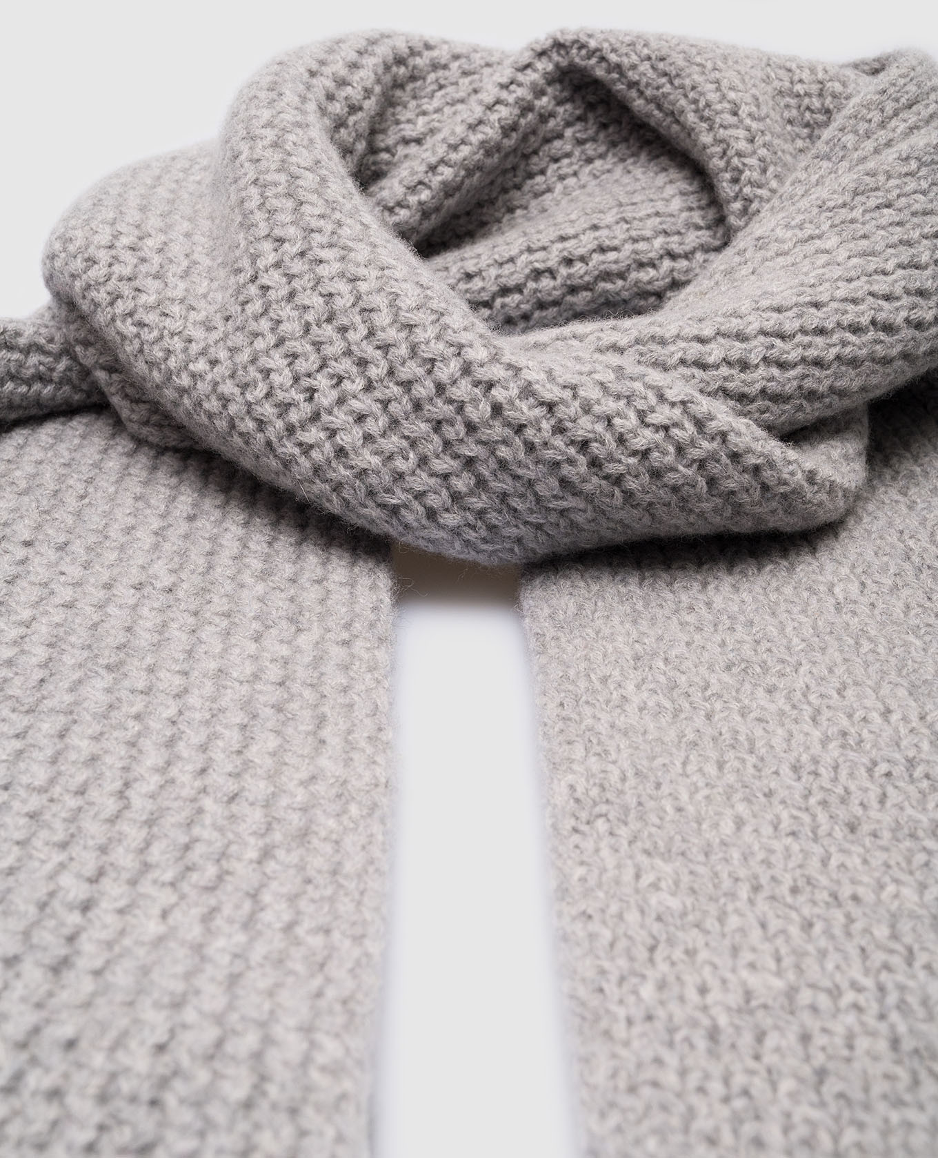 Image 3 Ballantyne Gray woolen scarf B1F0545W060
