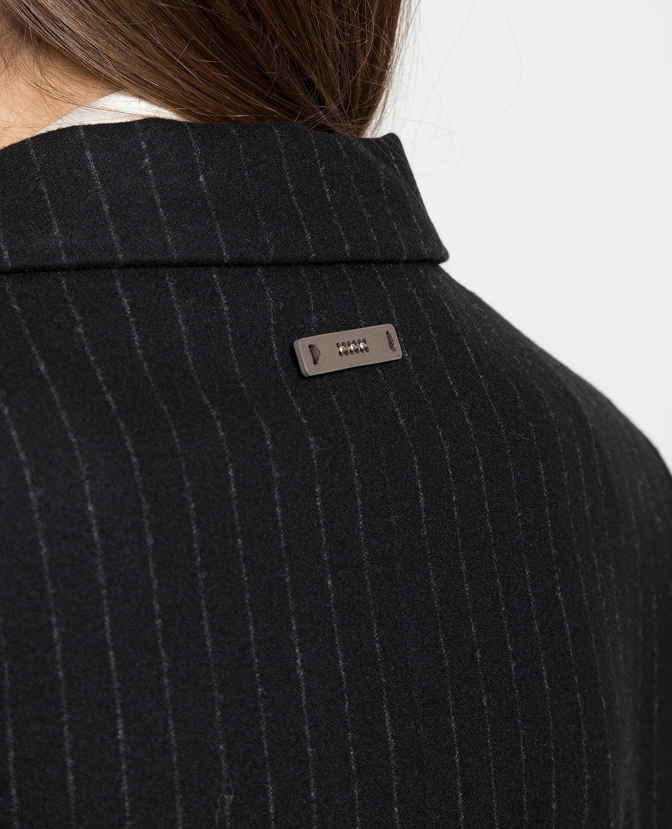 Image 5 Peserico Black striped jacket S0160301991