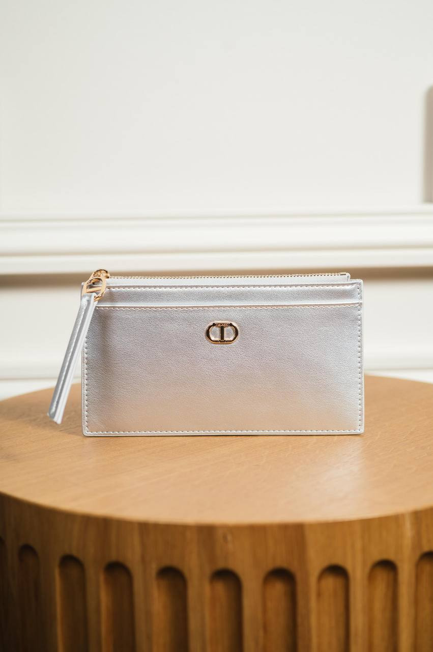 Image 4 Twinset Silver wallet with logo 251TH7040