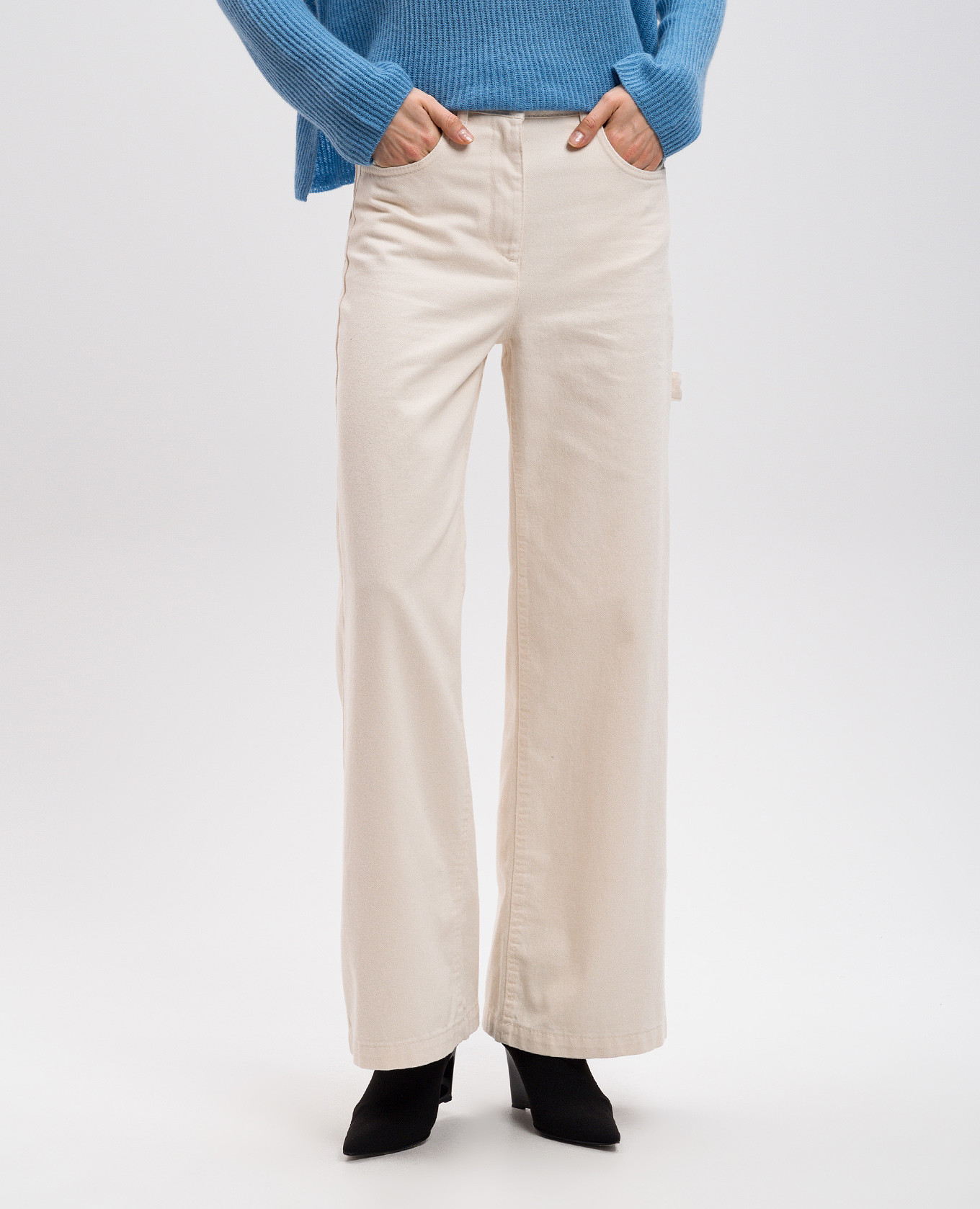 Image 3 Max & Co Beige PARURE jeans with logo PARURE