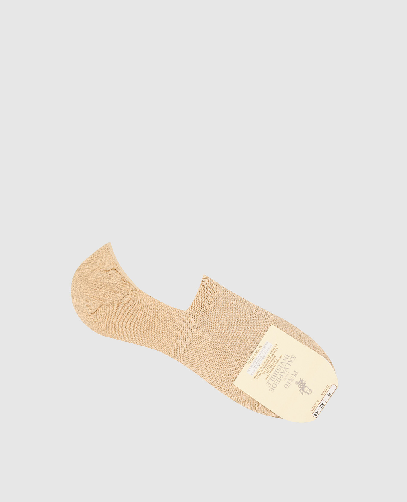 Image 1 RiminiVeste Beige socks-footprints WN8006SALVAPIEDE