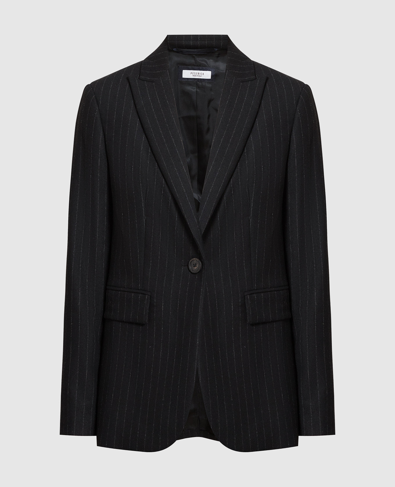 Peserico Black striped jacket