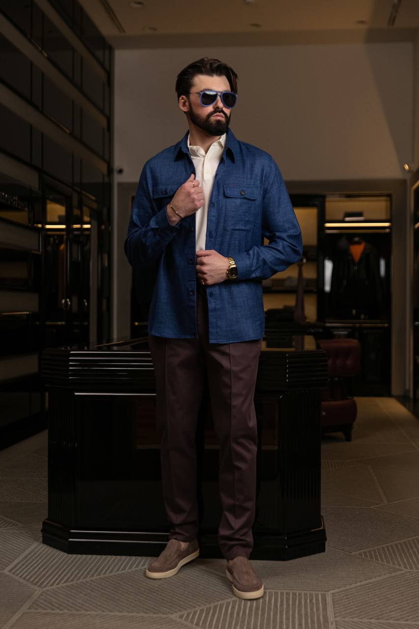 Image 6 ISAIA Purple pants with logo PNCT16XP871