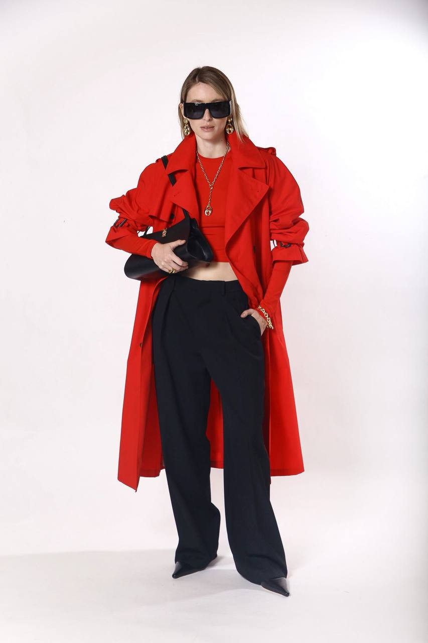 Image 7 WARDROBE.NYC Black wool pants with stripes W2089F24WO