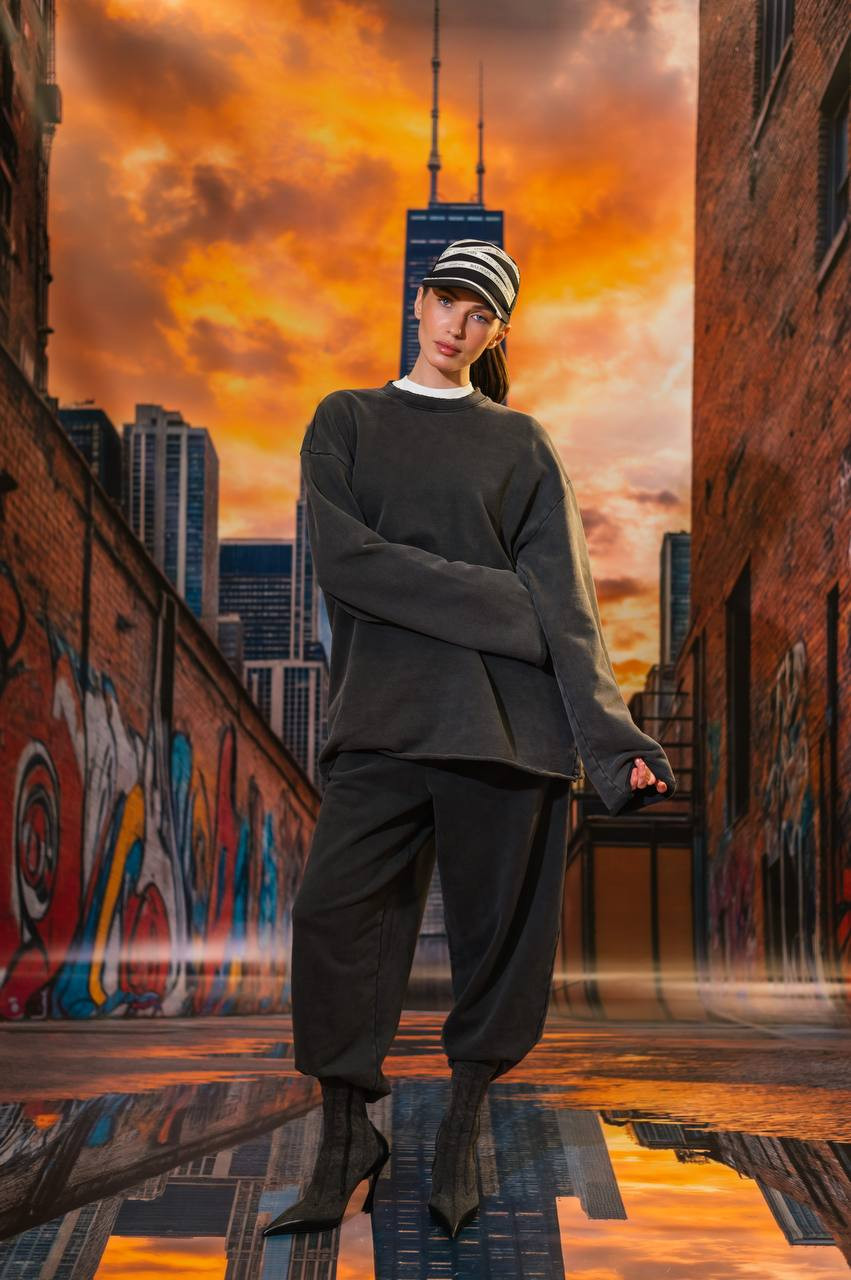Image 6 Balmain Black cap with branded ribbon EF1XA381MB10