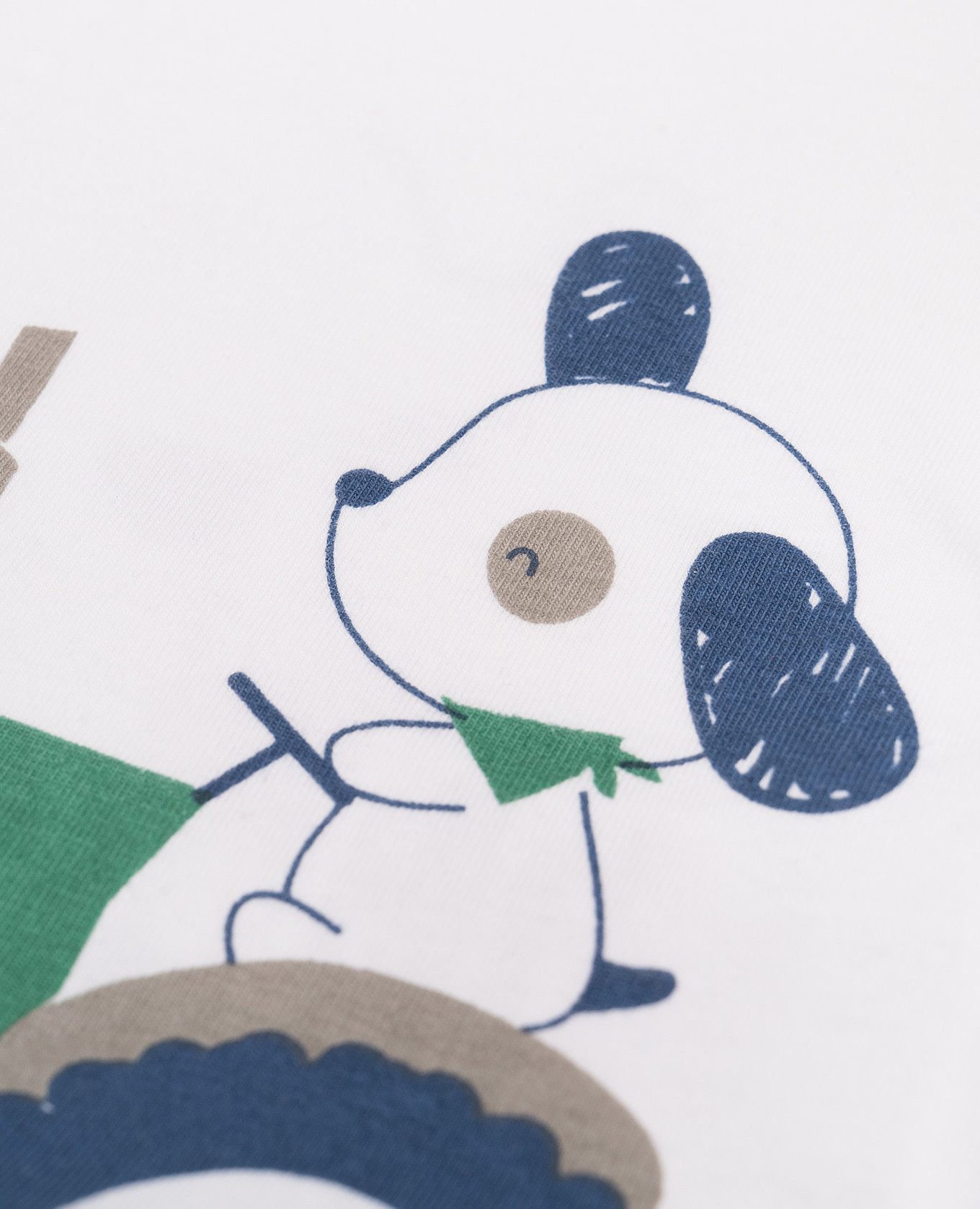 Image 3 RiminiVeste Ellepi children's white suit with Amici Speciali print CO5054