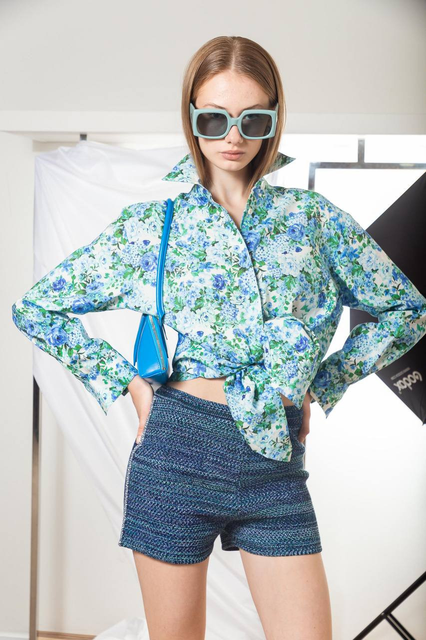 Image 9 AMBUSH Fhonix green sunglasses with textured logo BERI008F22PLA001