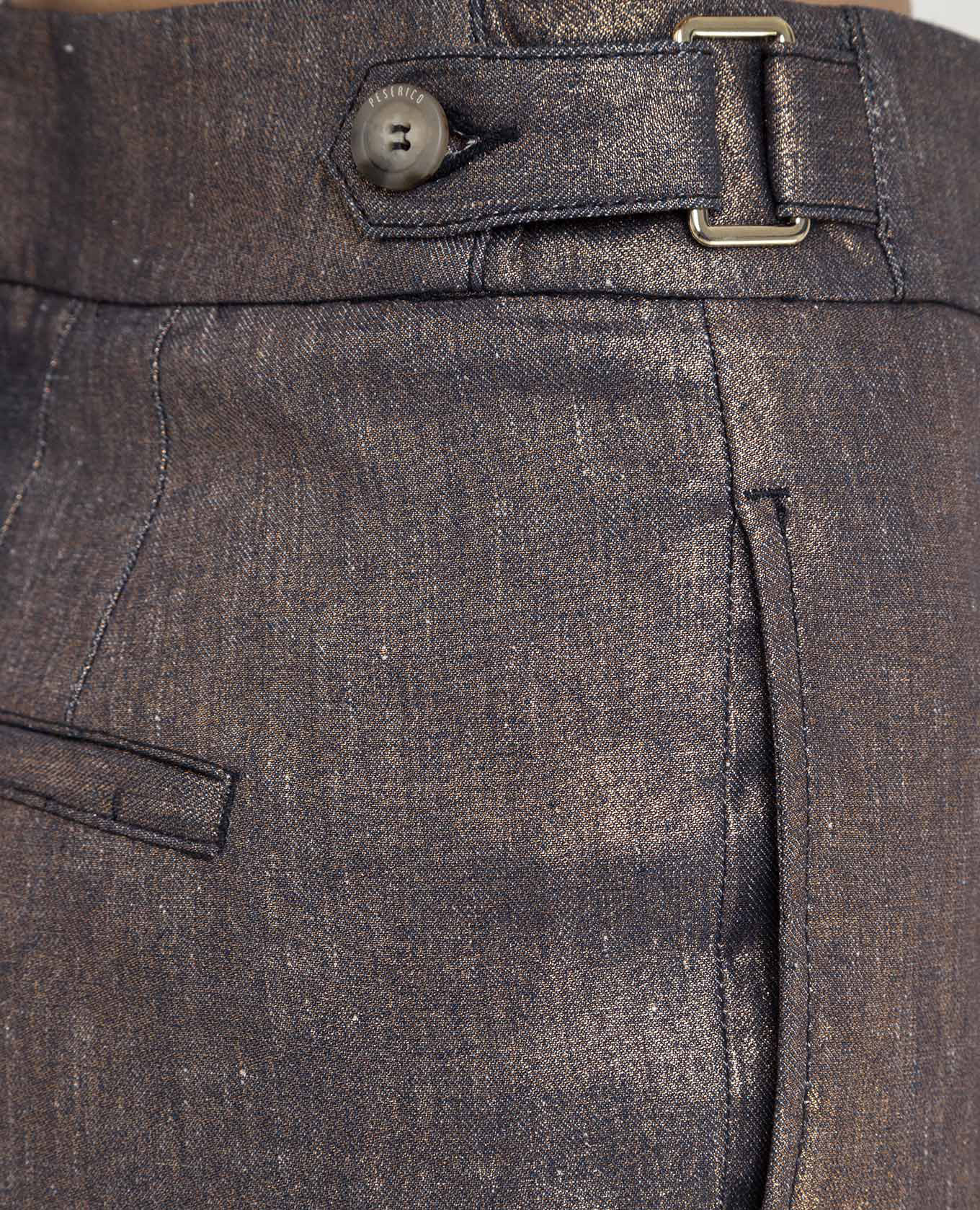 Image 5 Peserico Dark beige trousers P0499002783