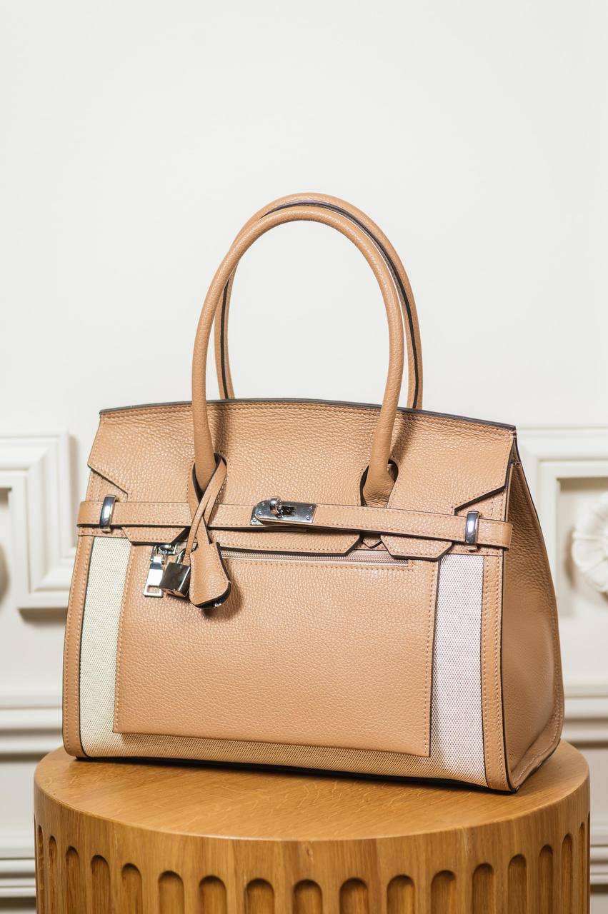 Image 6 Gianni Notaro Beige leather bag 401DOLAROCANVAS