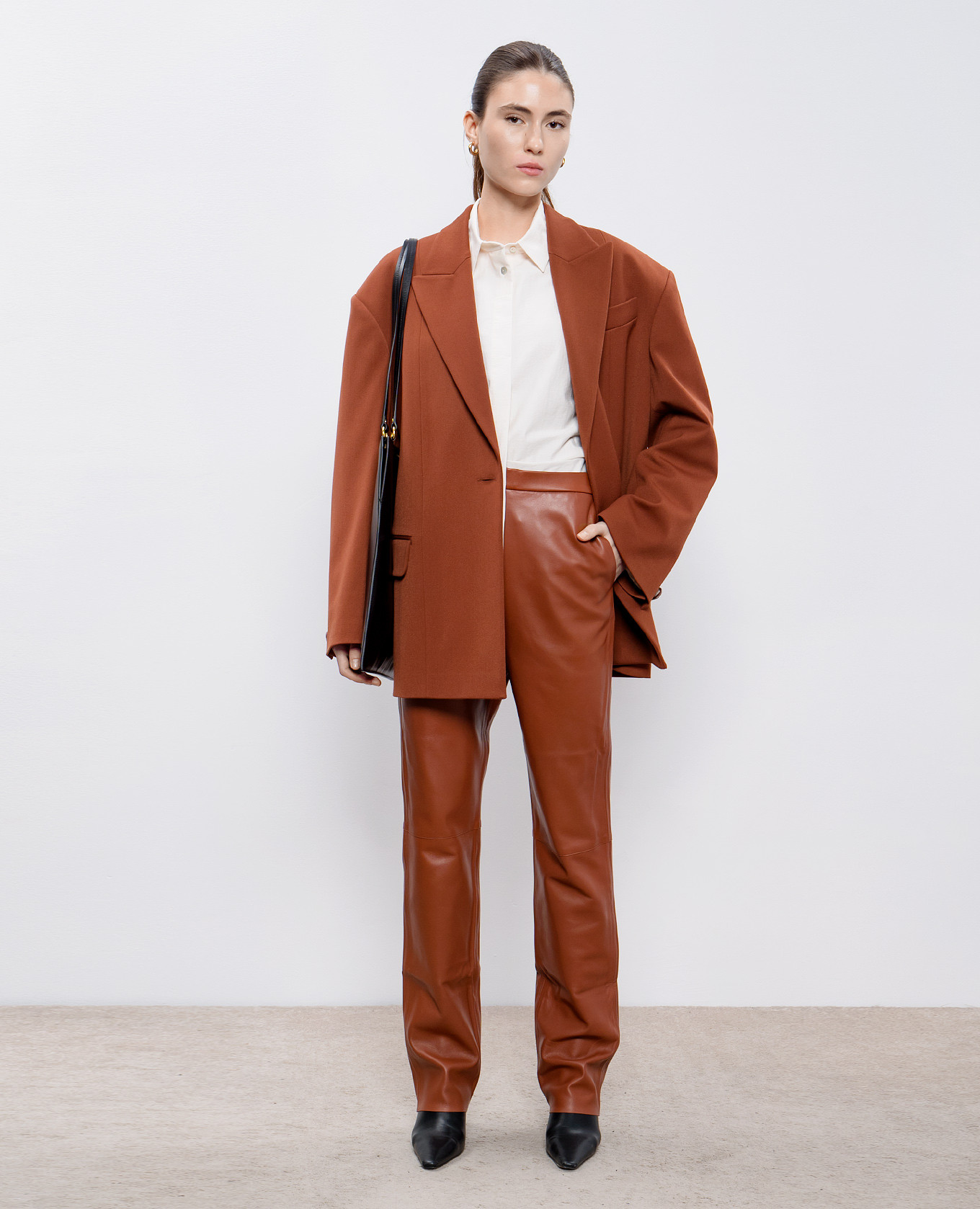 Image 2 AERON White VIDAL shirt AW24CRSH154471