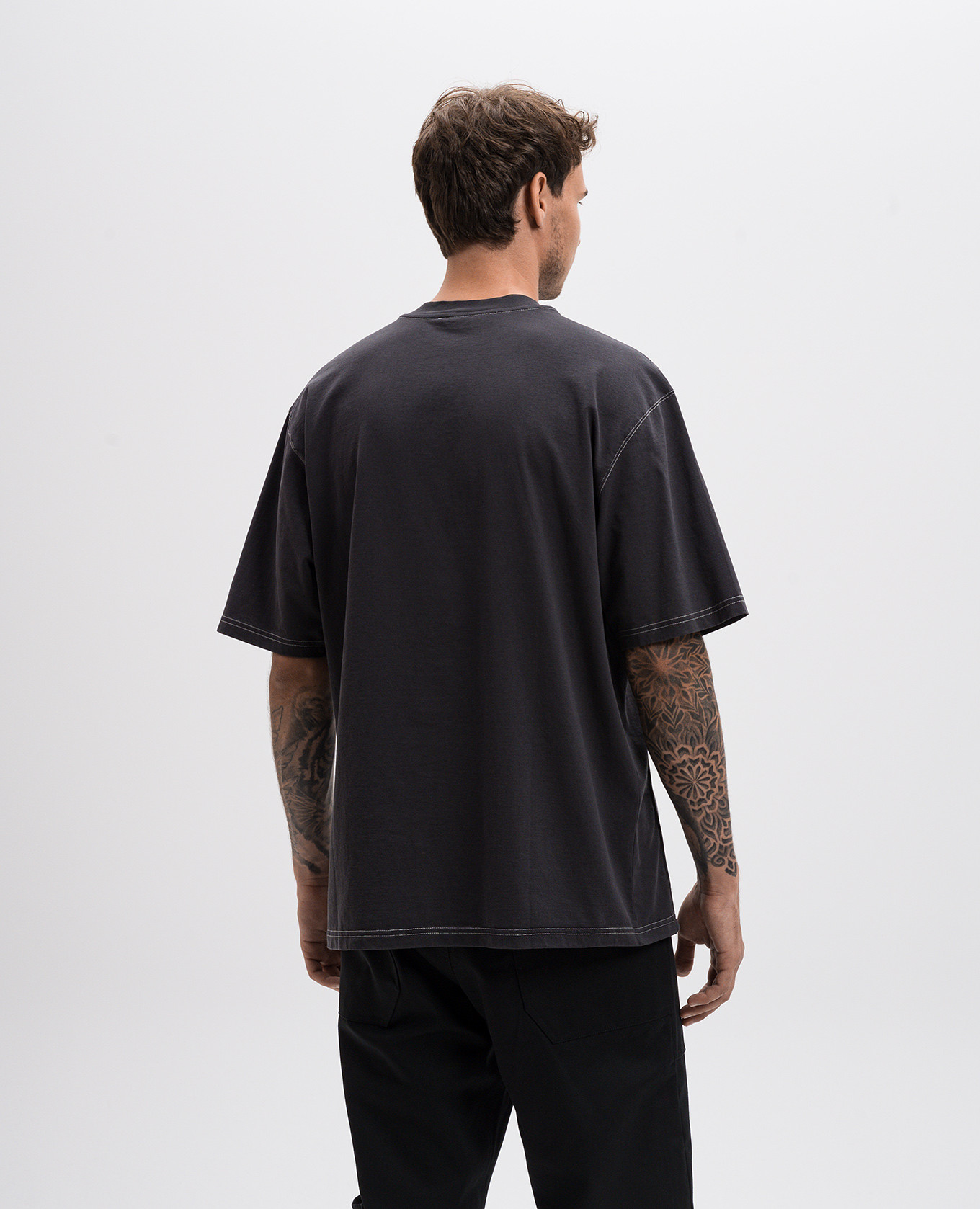Image 4 A Cold Wall Millbank gray t-shirt with logo print ACWMTS194
