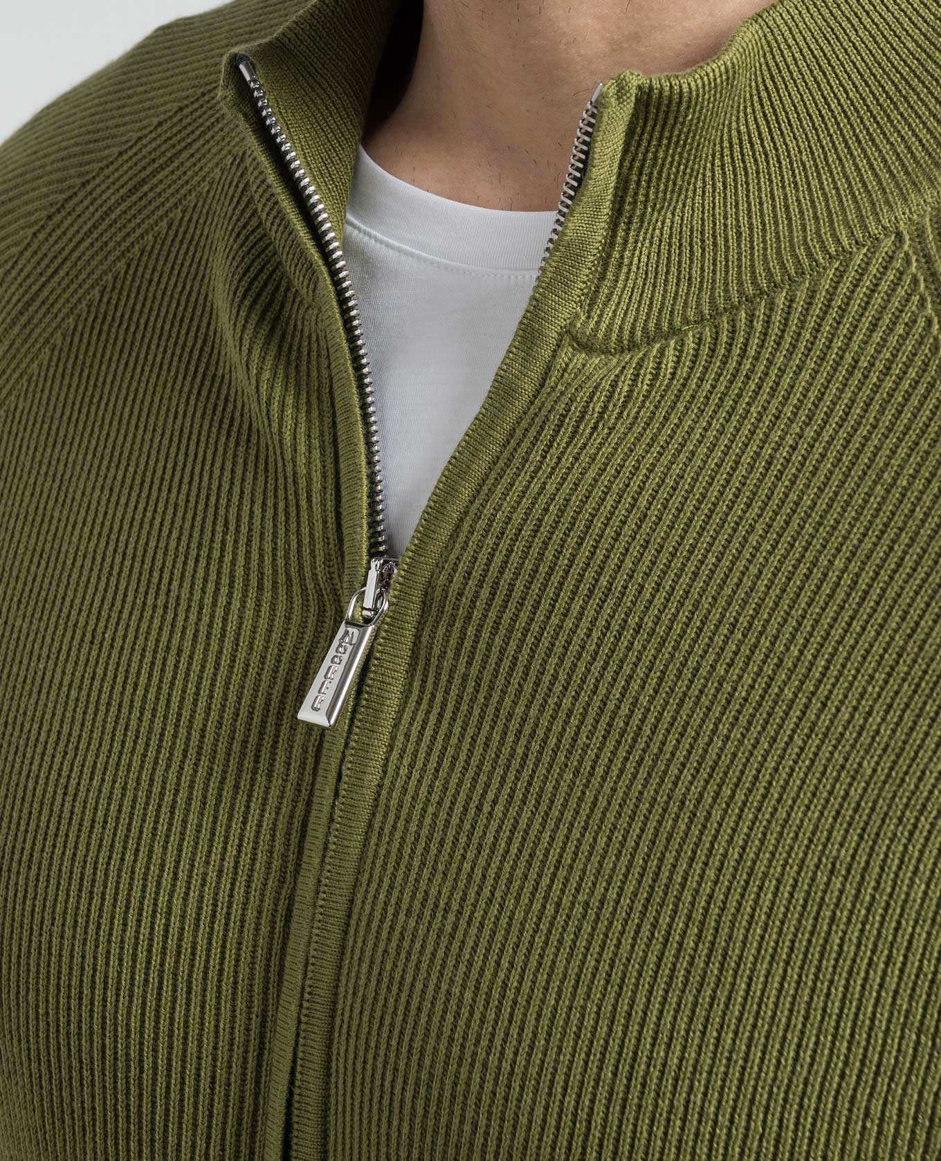 Image 10 MooRER Green Dean cardigan DEANCSP