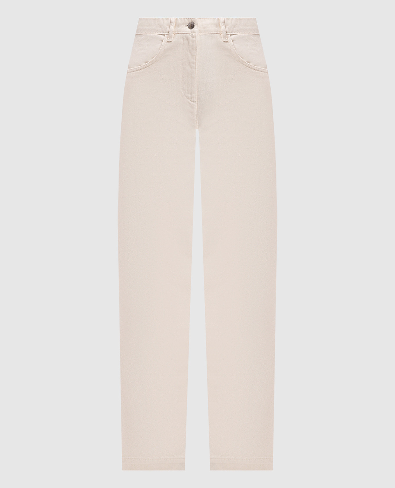 Max & Co Beige PARURE jeans with logo