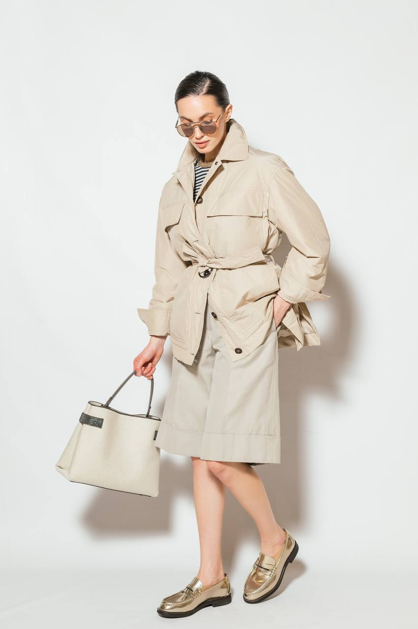 Image 8 Brunello Cucinelli Beige Essence bag with monil chain MB03D2503