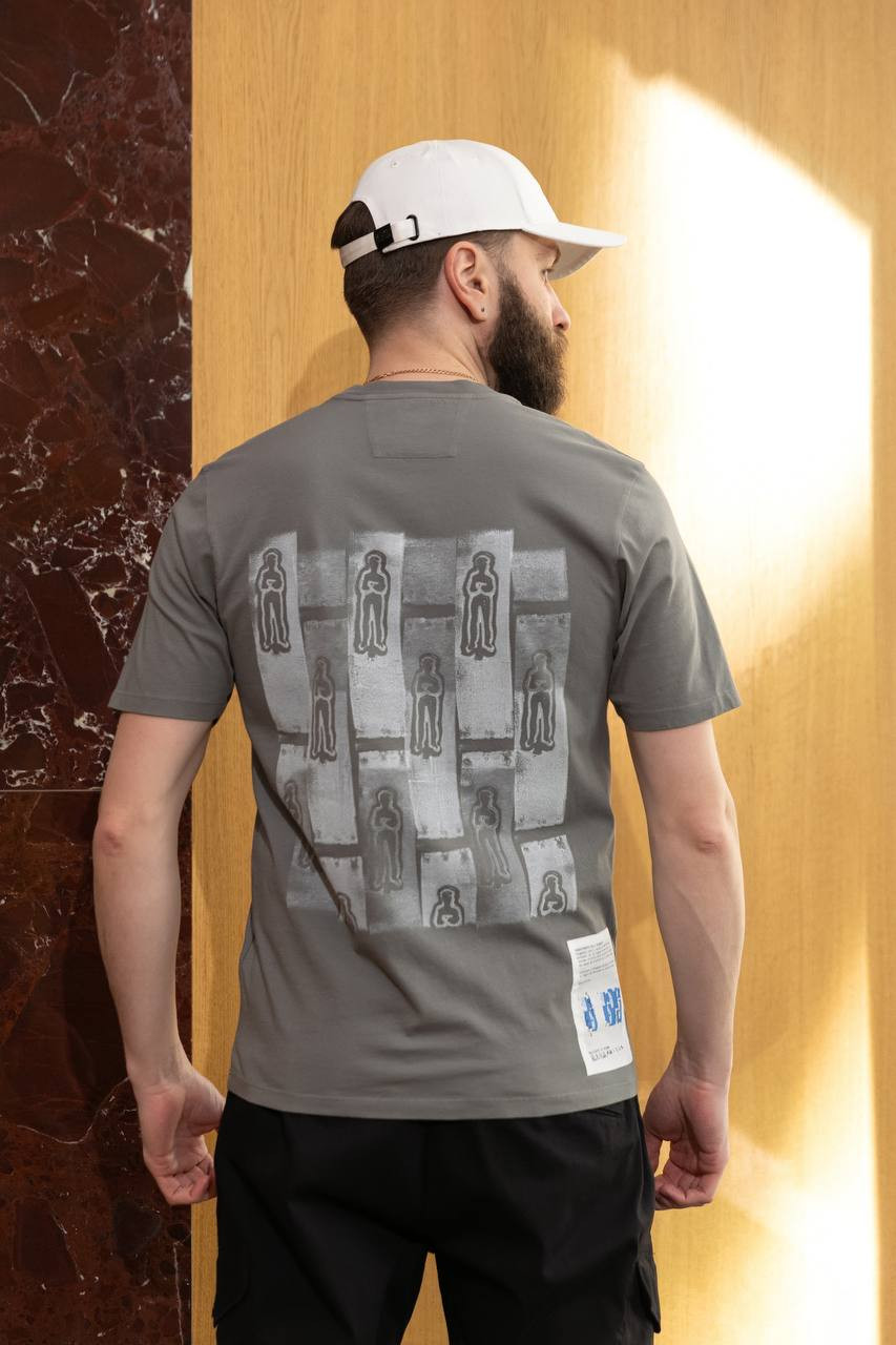 Image 6 C.P. Company Gray T-shirt with print MTS310A005431G