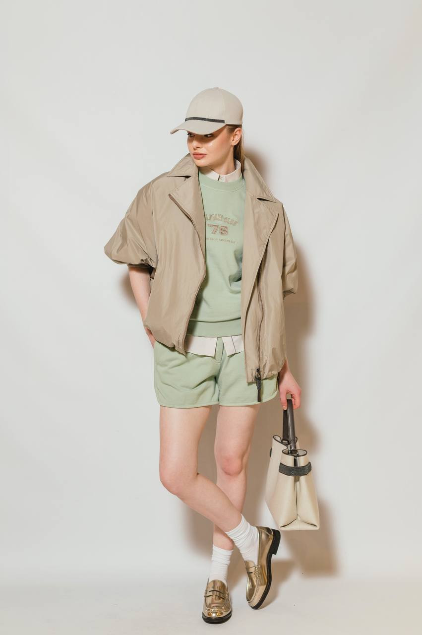 Image 10 Brunello Cucinelli Beige Essence bag with monil chain MB03D2503