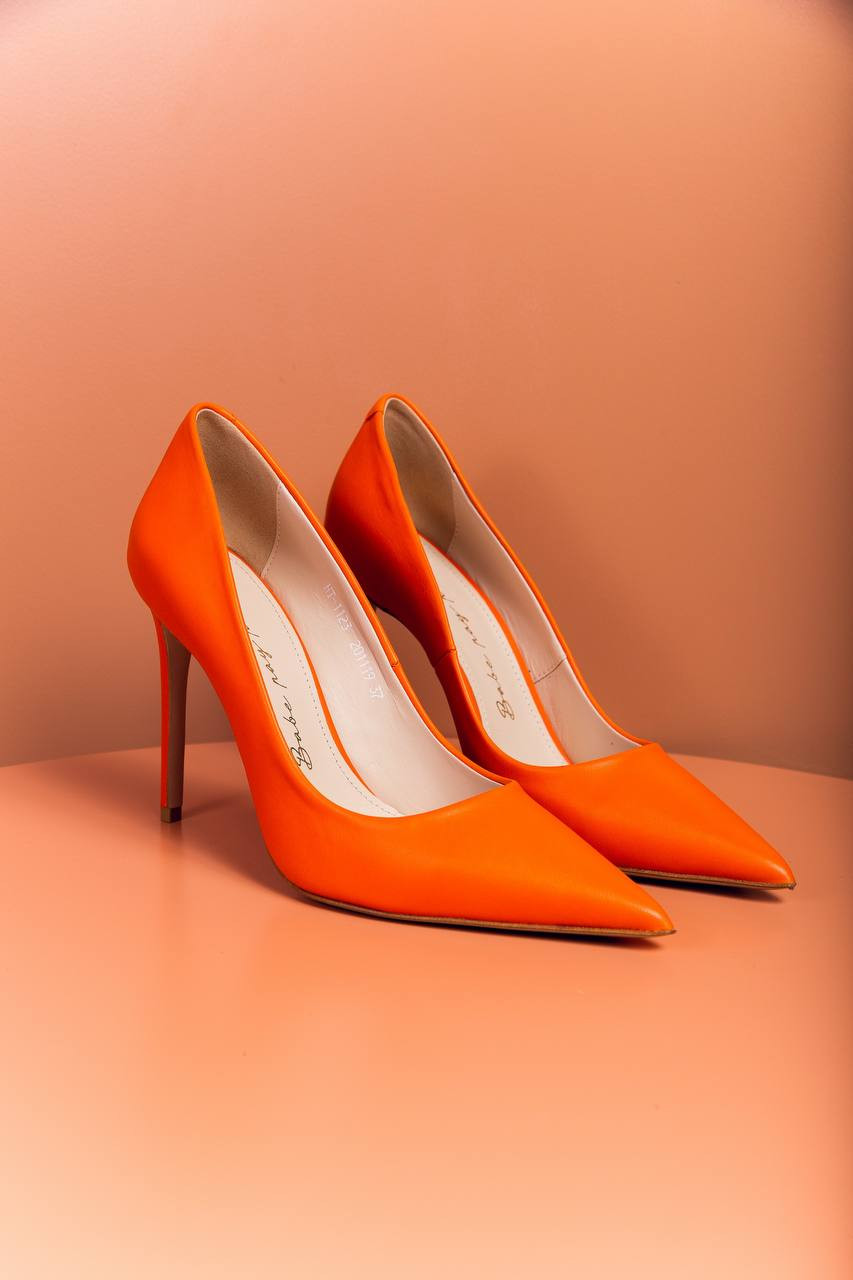 Image 6 Babe Pay Pls Orange leather shoes 2011191016