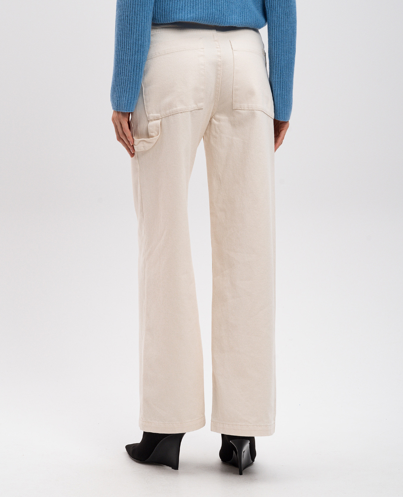 Image 4 Max & Co Beige PARURE jeans with logo PARURE