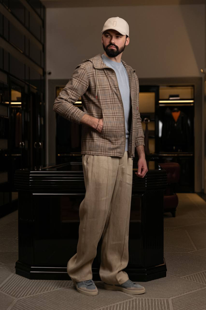 Image 6 ISAIA Blue silk jumper MG8260Y0470