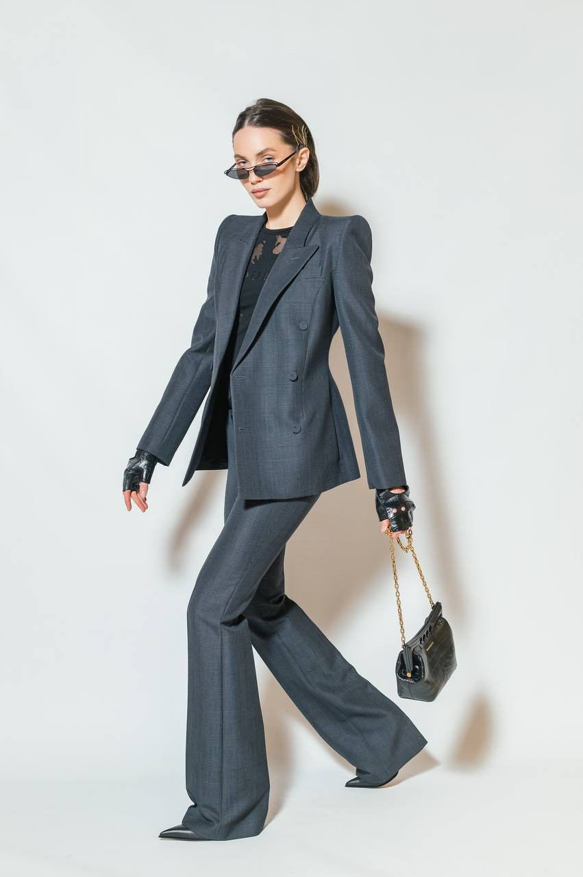 Image 7 The Attico by Linda Farrow Norma Cat Eye Black Sunglasses ATTICO73C3