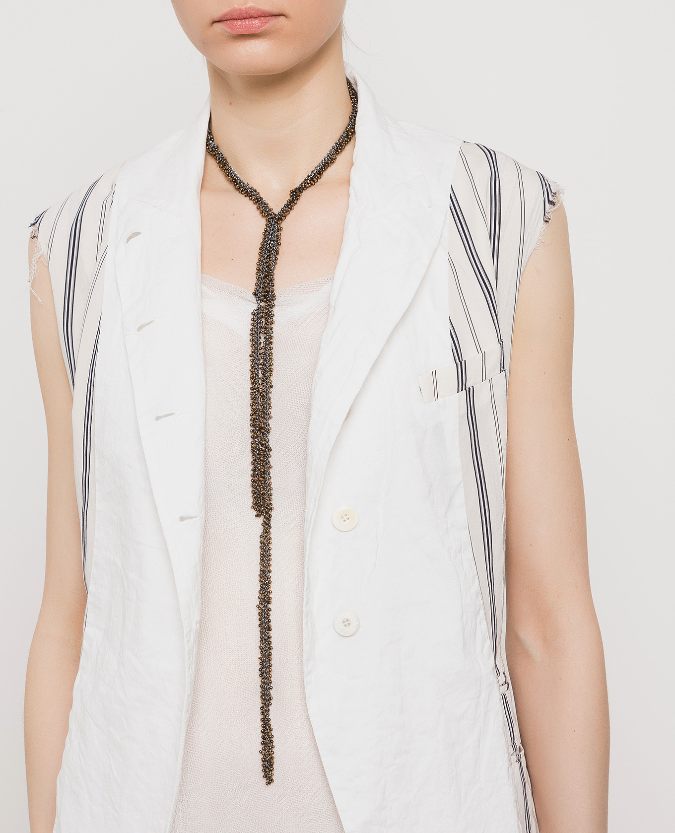 Image 2 Marc Le Bihan Golden necklace COL101