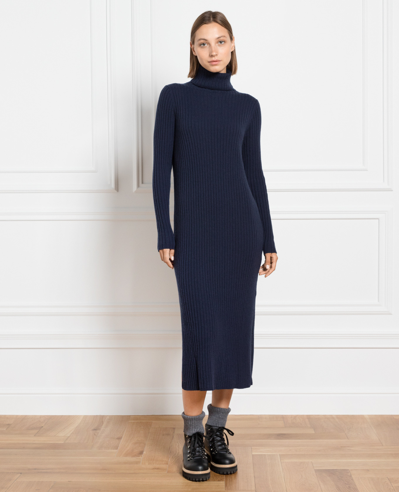 Image 2 Allude Blue cashmere dress 23511123